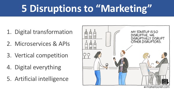 5 Disruptions to Marketing