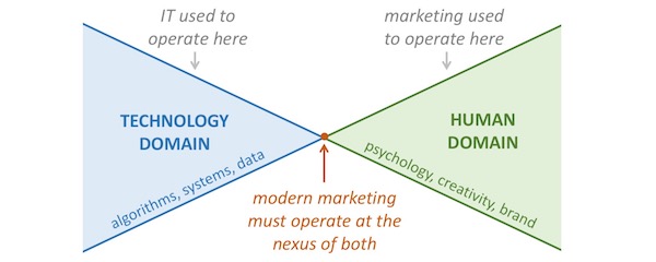 Marketing at the Nexus of Human and Technology Domains