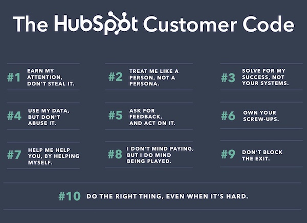 The HubSpot Customer Code