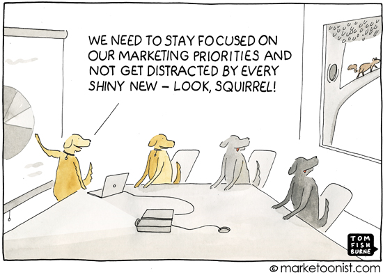 Look! Squirrel! Beyond the Shiny New Thing to Sustained Organizational Change