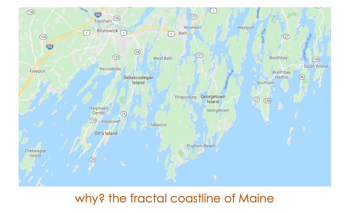 Fraktal Coastline of Maine: En Martech-rejse
